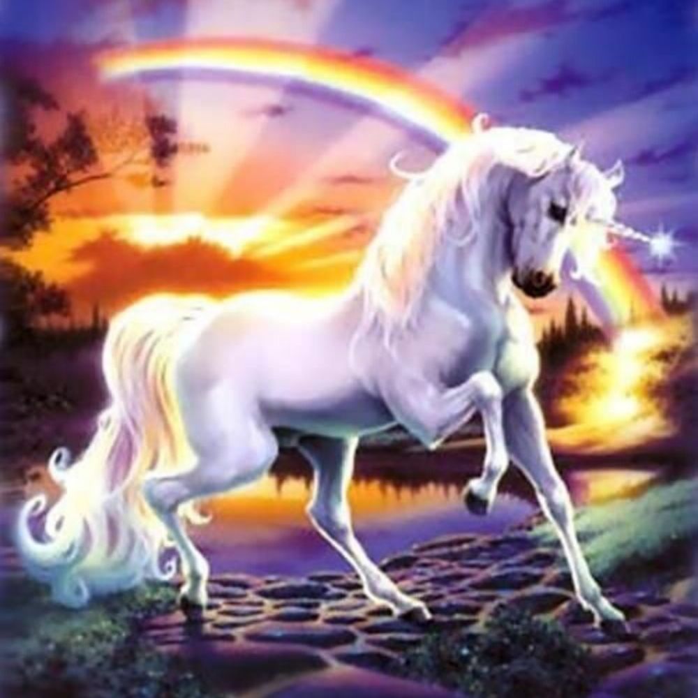 RAINBOW UNICORN Diamond Painting Kit - DAZZLE CRAFTER