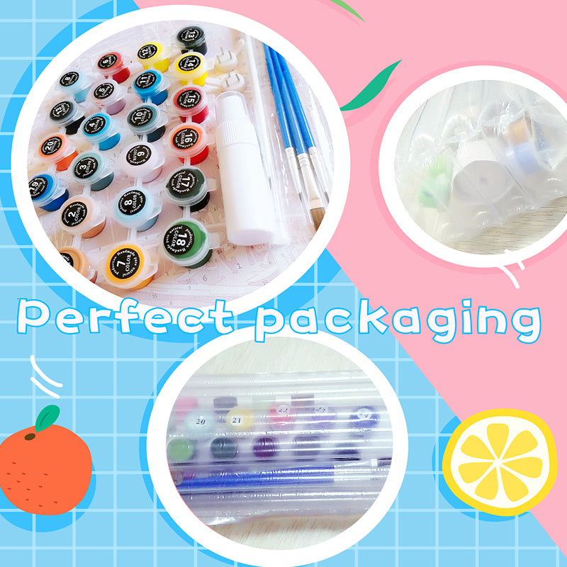 WATCHING THE SUNSET- Paint By Numbers DIY Kit - DAZZLE CRAFTER