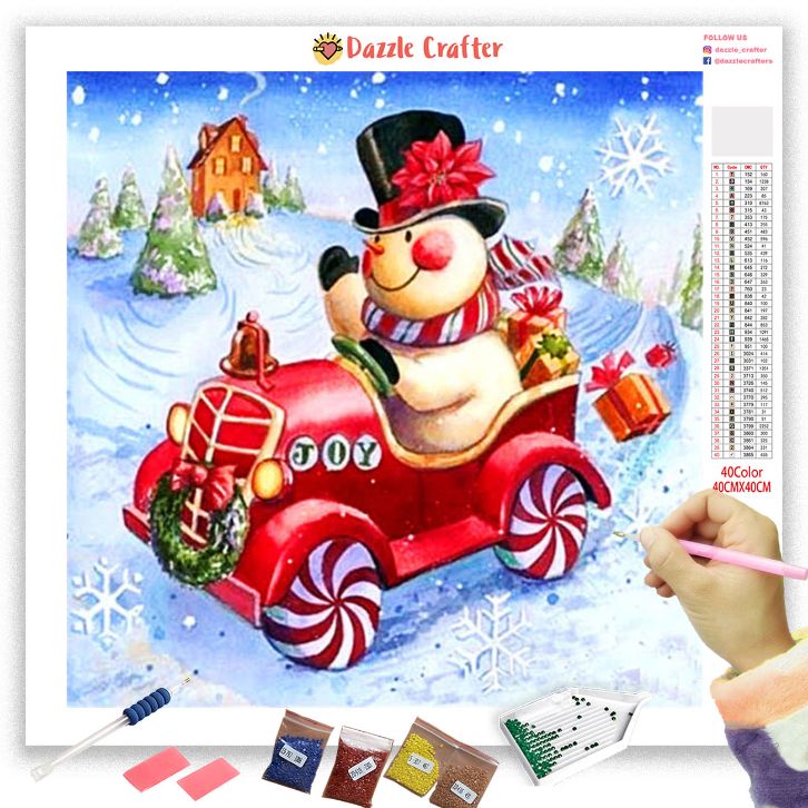 WHITE CHRISTMAS Diamond Painting Kit