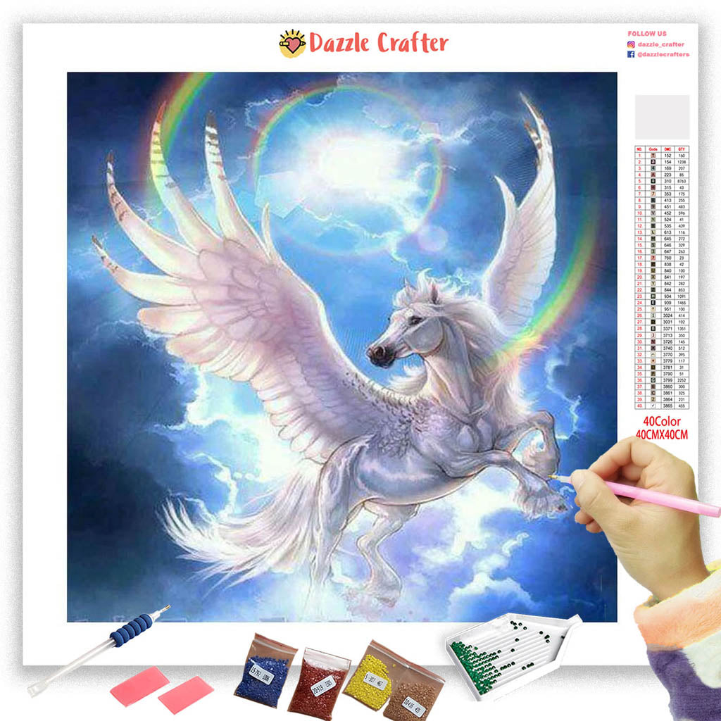 UNICORN PHOENIX Diamond Painting Kit - DAZZLE CRAFTER
