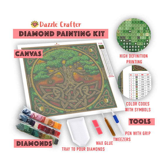 ABSTRACT ART ZEBRA Diamond Painting Kit