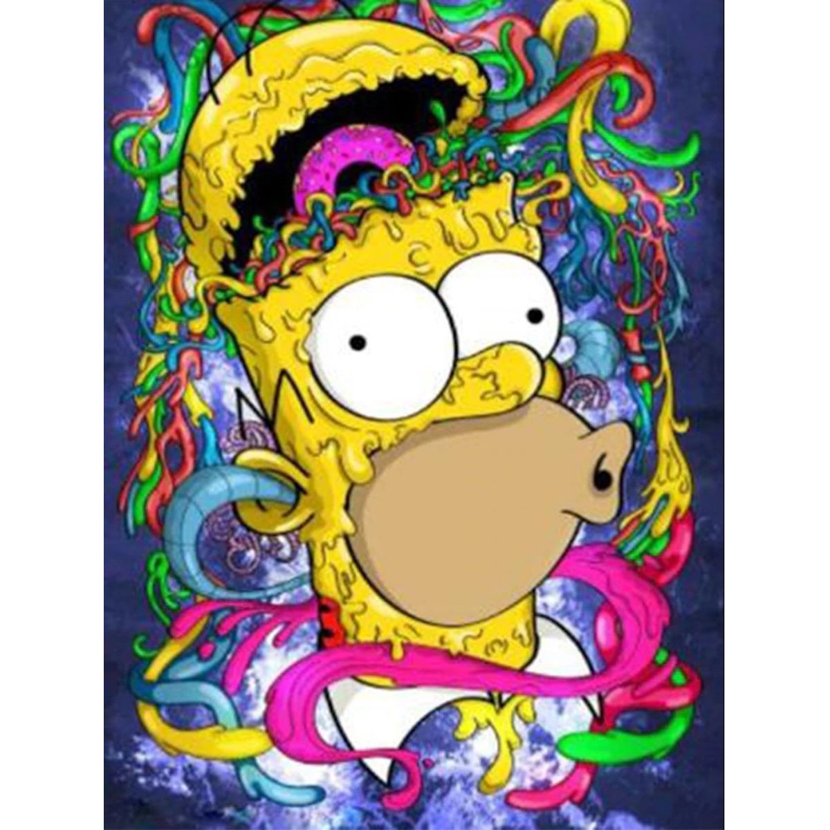 MR.SIMPSON PARTY STREAMERS KIDS Diamond Painting Kit