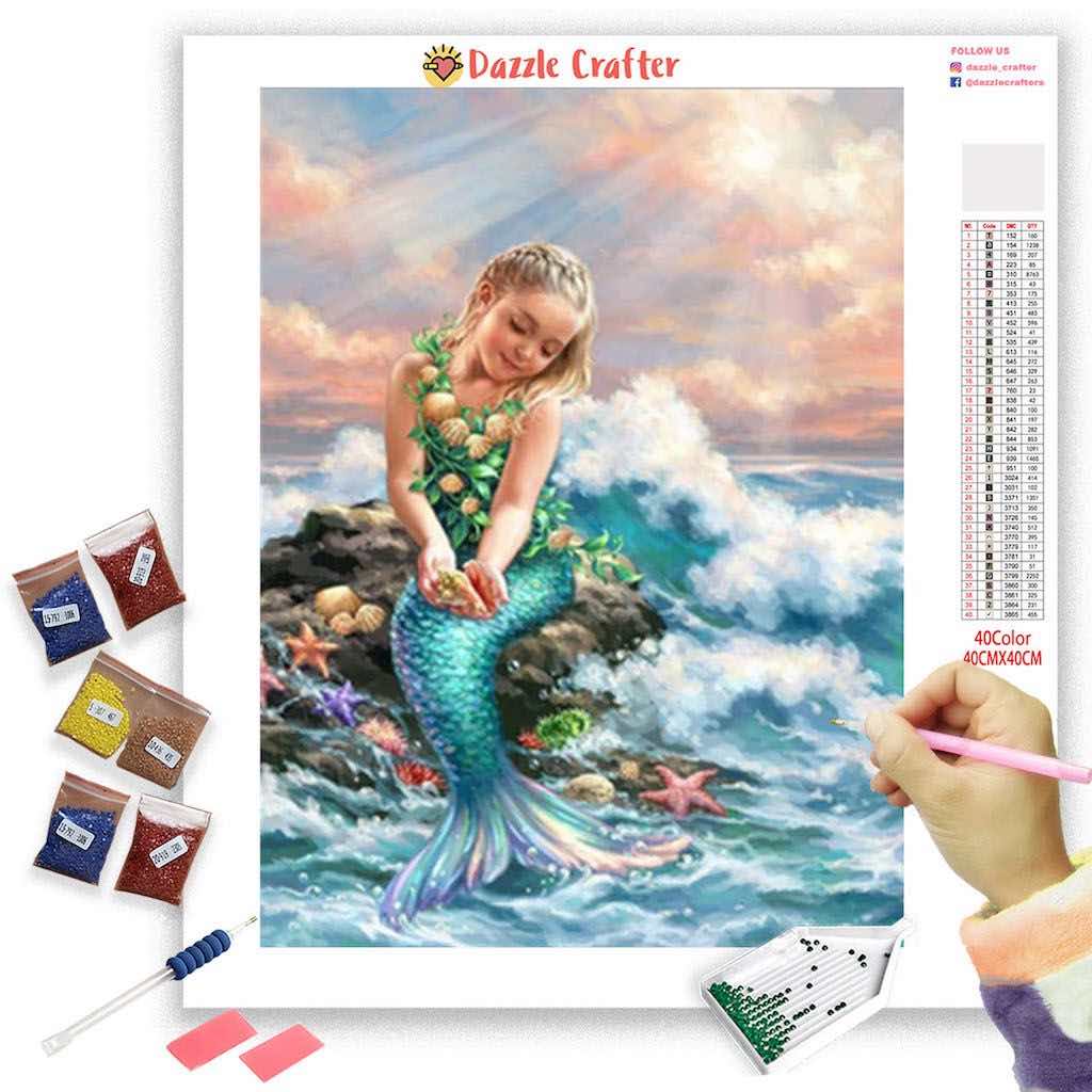 LITTLE MERMAID Diamond Painting Kit