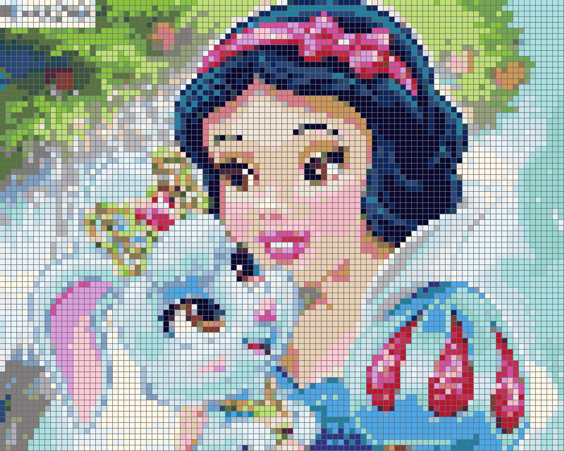PRINCESS AND BUNNY Diamond Painting Kit - DAZZLE CRAFTER