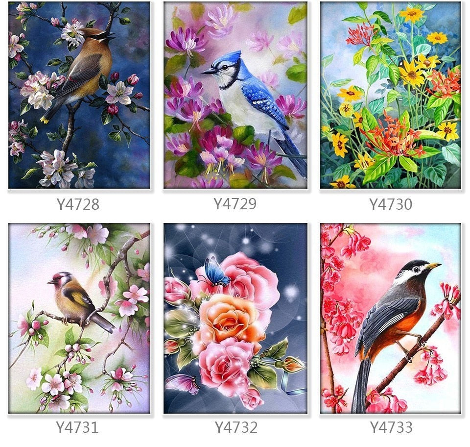 BEAUTIFUL BIRDS SERIES Diamond Painting Kit - DAZZLE CRAFTER