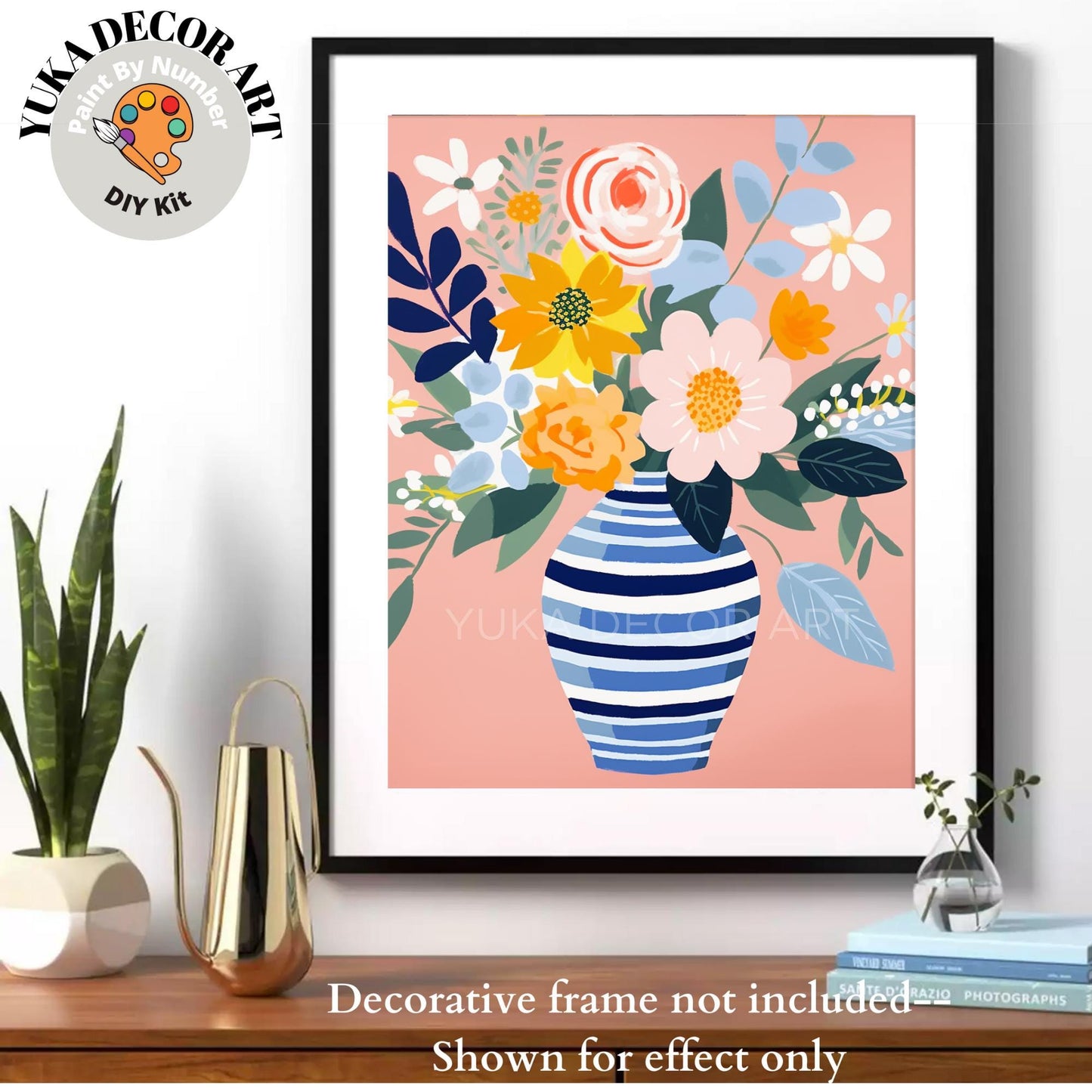 Still Life Matisse PAINT by NUMBER Kit Adult DIY by Numbers Easy Beginners Painting Kit | Mother's Day Birthday Gift For Mom Grandmom Aunt