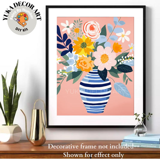 Still Life Matisse PAINT by NUMBER Kit Adult DIY by Numbers Easy Beginners Painting Kit | Mother's Day Birthday Gift For Mom Grandmom Aunt