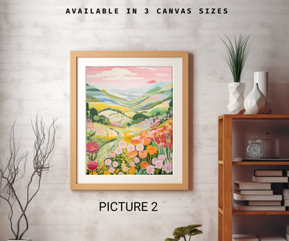 PAINT by NUMBERS Kit Adult | Mountain Landscape  Modern Minimalist Art Beginner Acrylic Painting DIY Kit Gift for Mother Grandma Girlfriend