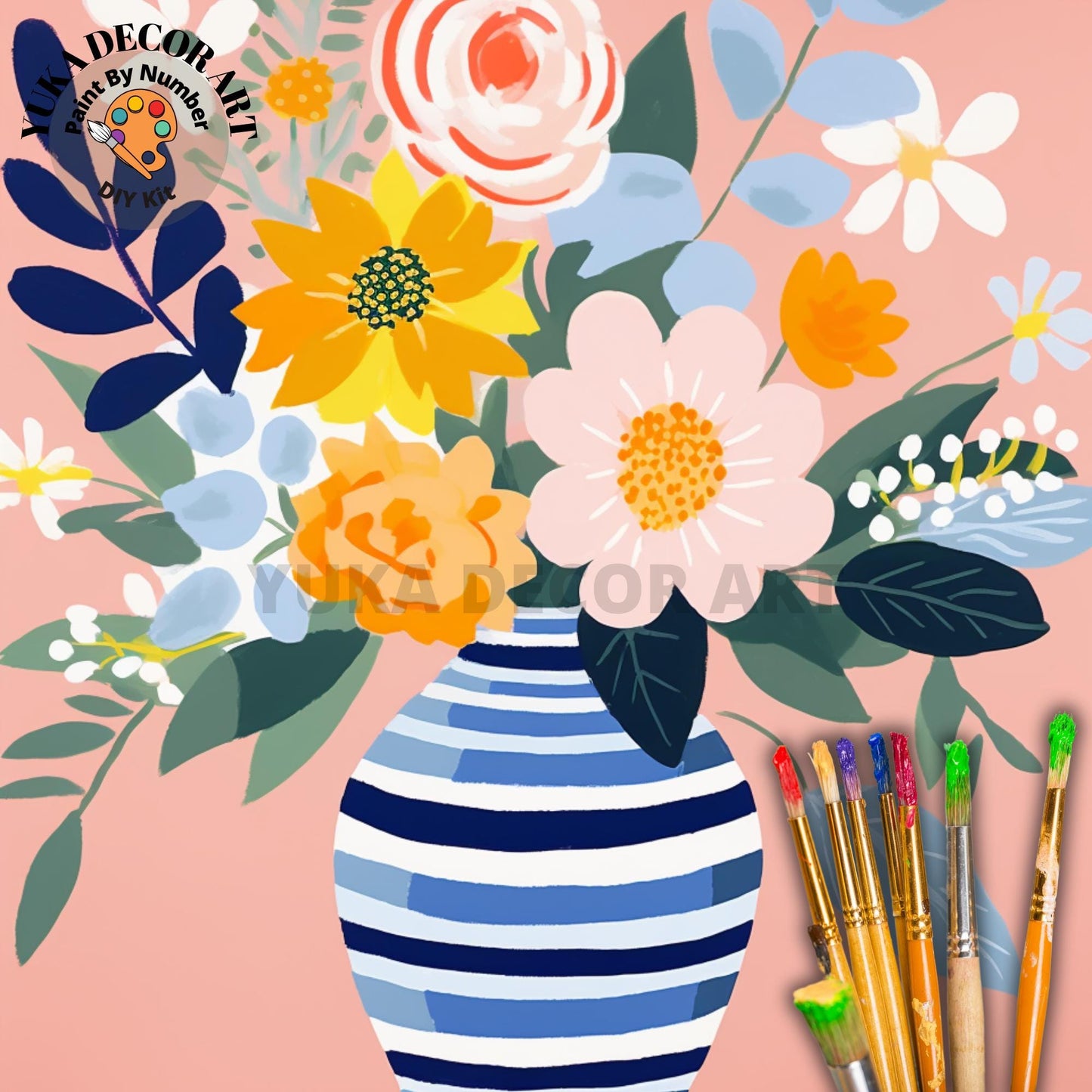 Still Life Matisse PAINT by NUMBER Kit Adult DIY by Numbers Easy Beginners Painting Kit | Mother's Day Birthday Gift For Mom Grandmom Aunt