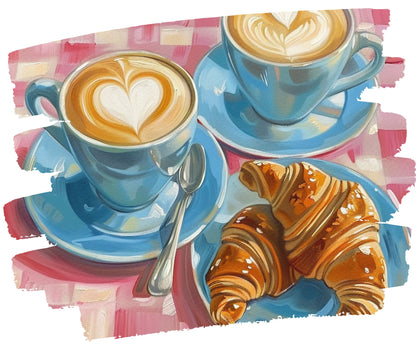 PAINT by NUMBER Kit Adult | Kitchen Art Diy Canvas Painting | Beginner Acrylic Painting DIY Kit | Birthday Gift for Mom Girlfriend Sister