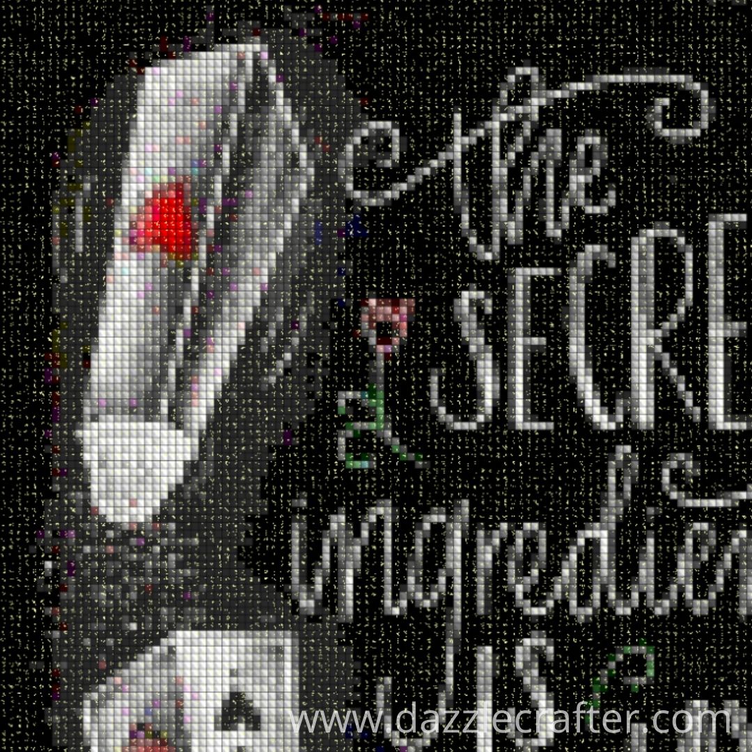 CHALKBOARD QUOTES - SECRET INGREDIENT IS LOVE Diamond Painting Kit - DAZZLE CRAFTER