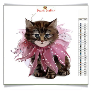 HER HIGHNESS KITTY Diamond Painting Kit - DAZZLE CRAFTER