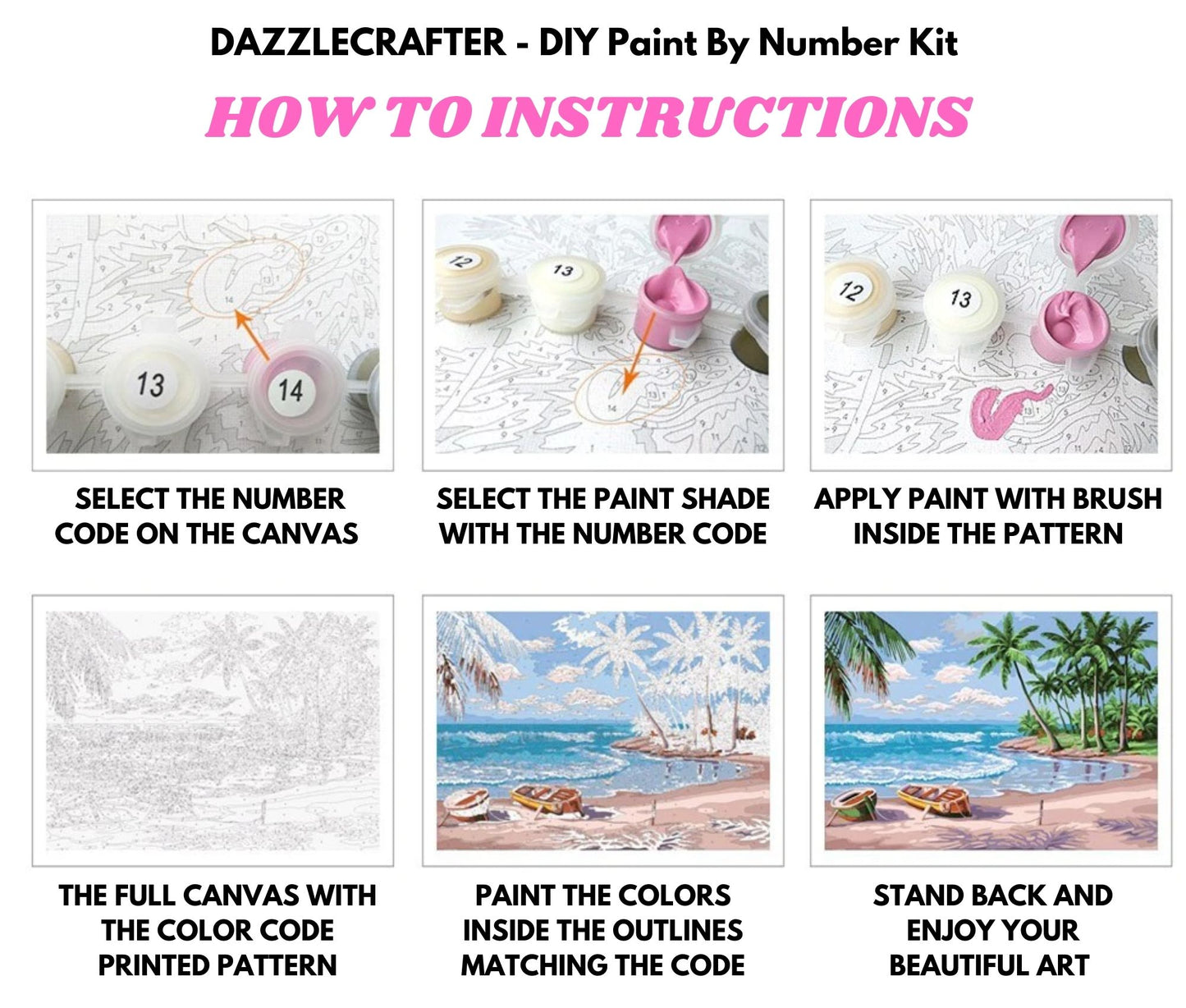 CUTE GOLDEN RETRIEVER IN THE GARDEN - DIY Adult Paint By Number Kit