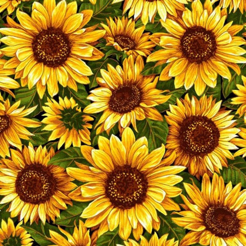 Image of BRIGHT SUNFLOWERS Diamond Painting Kit - DAZZLE CRAFTER