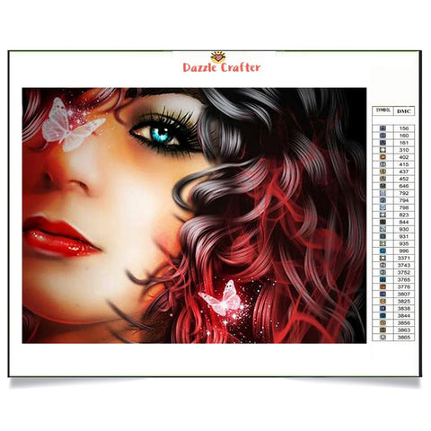 Image of DREAMING WOMAN Diamond Painting Kit - DAZZLE CRAFTER