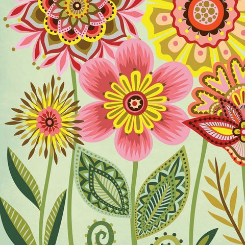 Image of FLOWER PRINT Diamond Painting Kit - DAZZLE CRAFTER