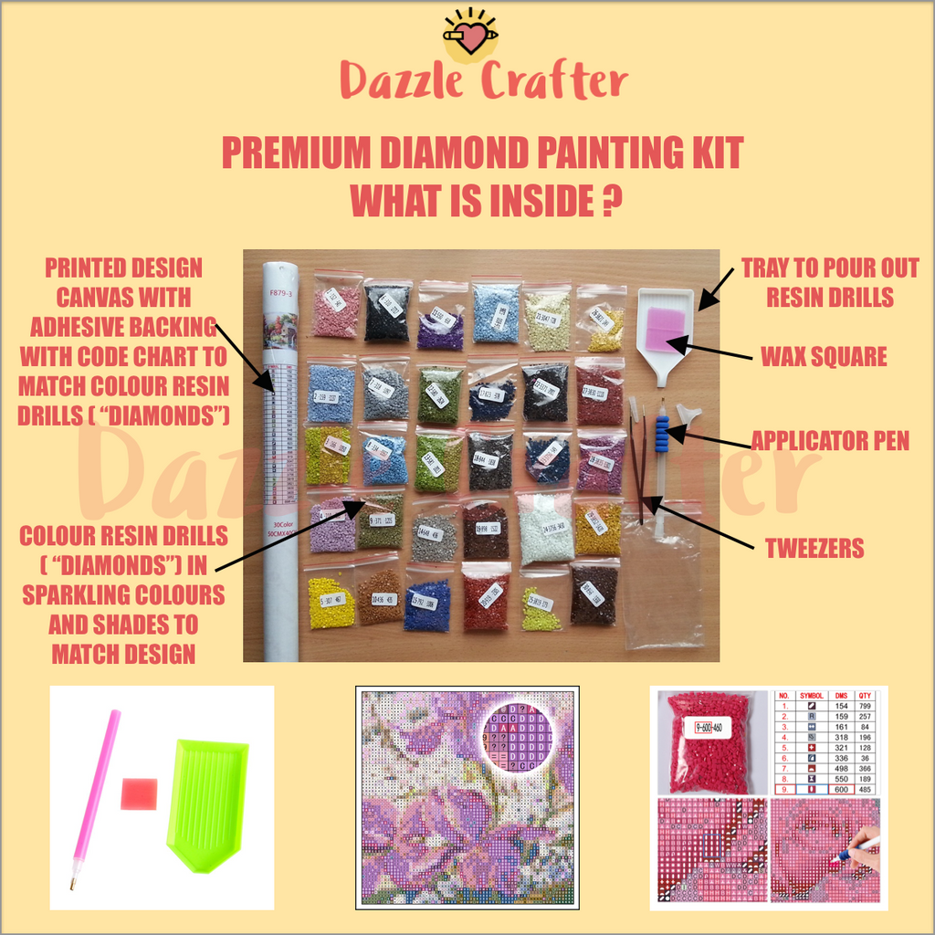 Diamond Art® Unicorns Premium Kit