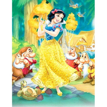 SNOW WHITE AND SEVEN DWARFS Diamond Painting Kit