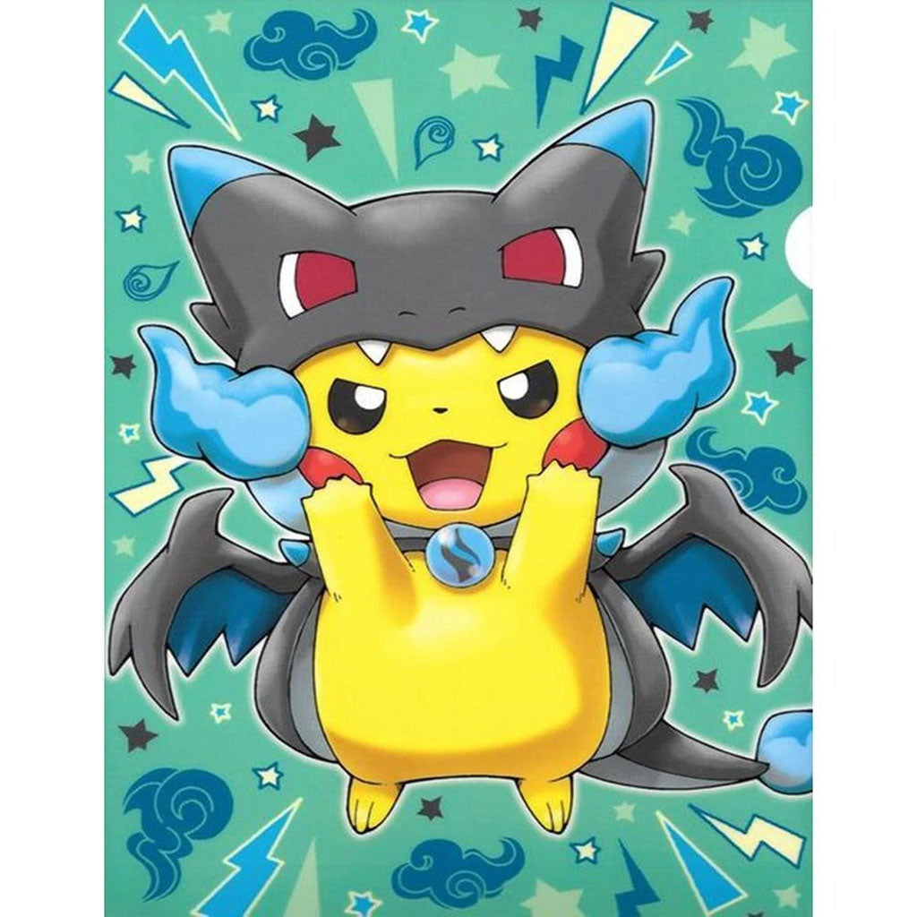 PIKACHU PLAYING MONSTER Diamond Painting Kit