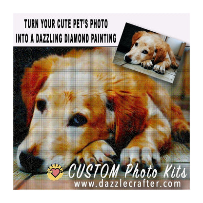 CUSTOM PHOTO Diamond Painting Kit [ PETS ]