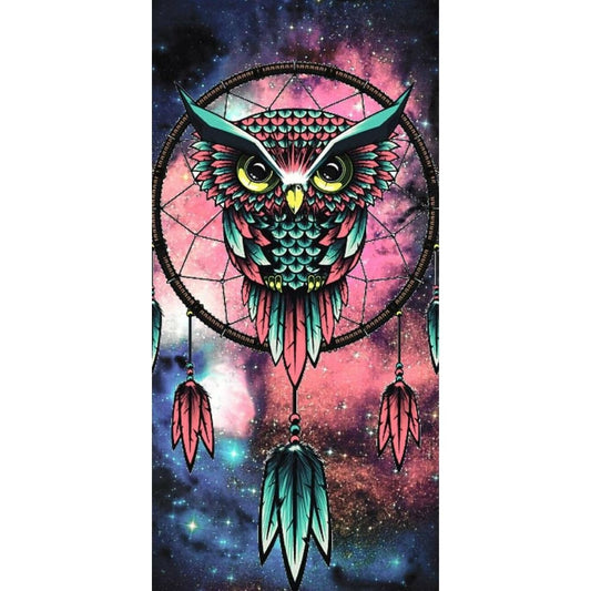 DREAMY OWL DREAMCATCHER Diamond Painting Kit - DAZZLE CRAFTER
