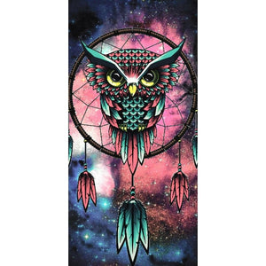 DREAMY OWL DREAMCATCHER Diamond Painting Kit - DAZZLE CRAFTER