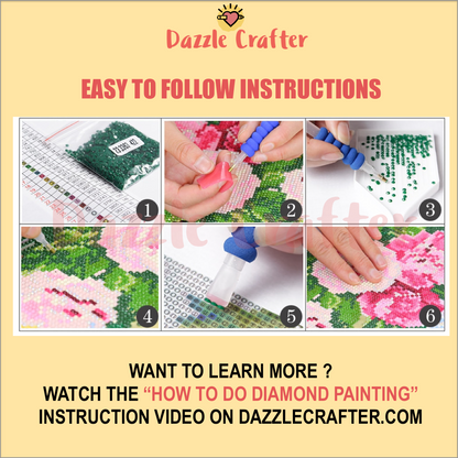 Sunflower Love Diamond Painting Kit - DAZZLE CRAFTER