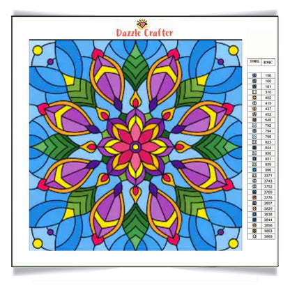 KALADIESCOPE MANDALA Diamond Painting Kit - DAZZLE CRAFTER