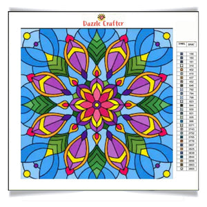 KALADIESCOPE MANDALA Diamond Painting Kit - DAZZLE CRAFTER
