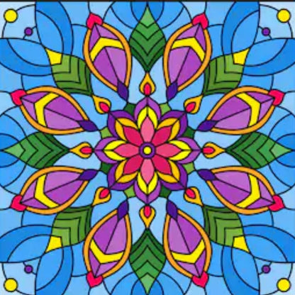 KALADIESCOPE MANDALA Diamond Painting Kit - DAZZLE CRAFTER