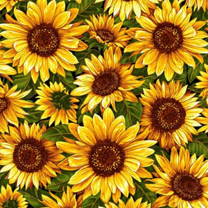 WILD SUNFLOWERS Diamond Painting Kit - DAZZLE CRAFTER