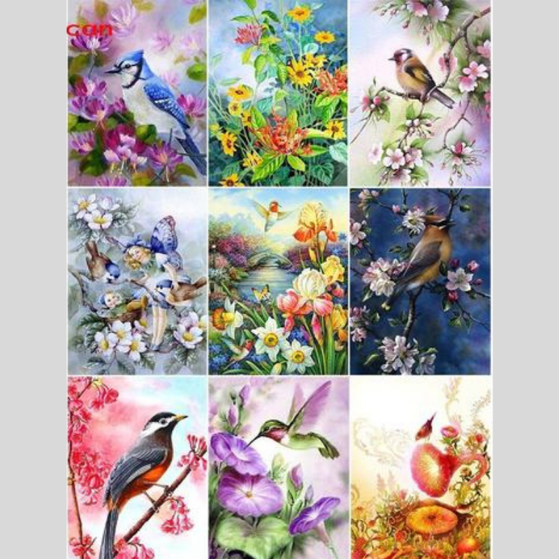 BEAUTIFUL BIRDS SERIES Diamond Painting Kit - DAZZLE CRAFTER