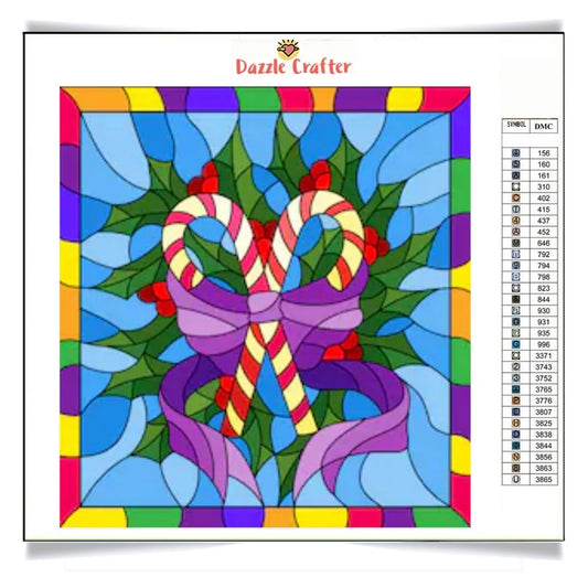 PEPPERMINT  STICK Diamond Painting Kit