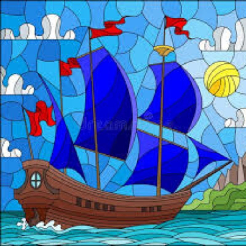 BLUE SAILS Diamond Painting Kit