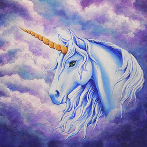 UNICORN WITH GRACE Diamond Painting Kit - DAZZLE CRAFTER