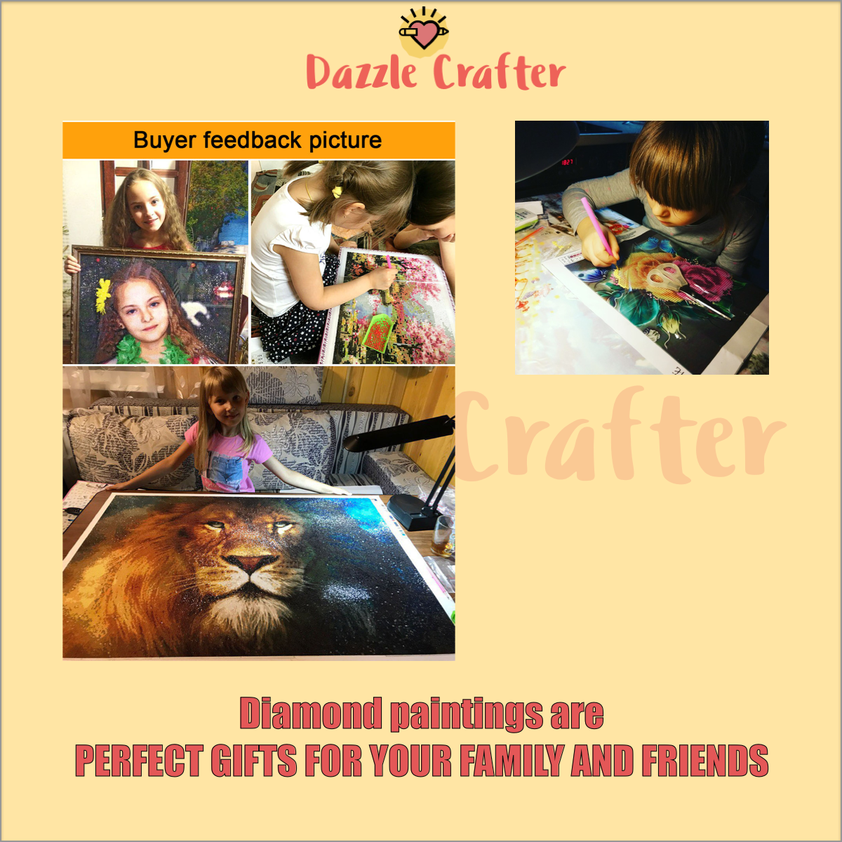 Flag with Deer Diamond Painting Kit - DAZZLE CRAFTER