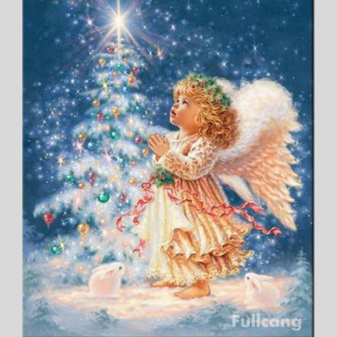 Image of BABY ANGEL Diamond Painting Kit - DAZZLE CRAFTER