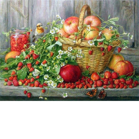 Image of FRUITS BASKET Diamond Painting Kit - DAZZLE CRAFTER