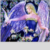 PURPLE ANGEL GIRL Diamond Painting Kit - DAZZLE CRAFTER
