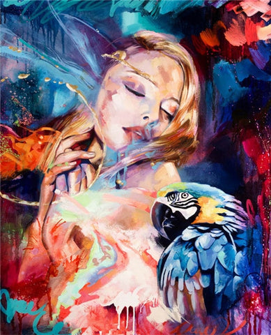 Image of EXOTIC WOMEN SERIES - PAINT BY NUMBERS DIY KIT - DAZZLE CRAFTER