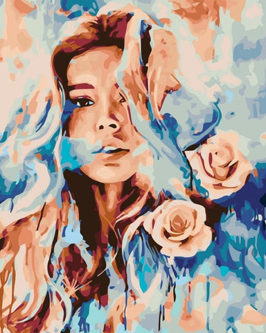 Image of EXOTIC WOMEN SERIES - PAINT BY NUMBERS DIY KIT - DAZZLE CRAFTER