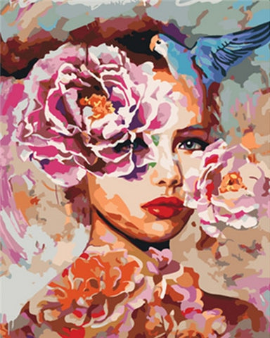 Image of EXOTIC WOMEN SERIES - PAINT BY NUMBERS DIY KIT - DAZZLE CRAFTER