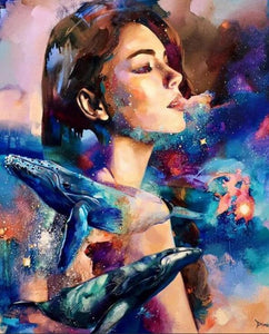 EXOTIC WOMEN SERIES - PAINT BY NUMBERS DIY KIT - DAZZLE CRAFTER