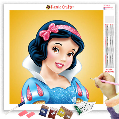 Image of SNOW WHITE Diamond Painting Kit