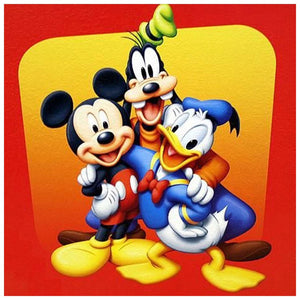 MICKEY AND FRIENDS Diamond Painting Kit