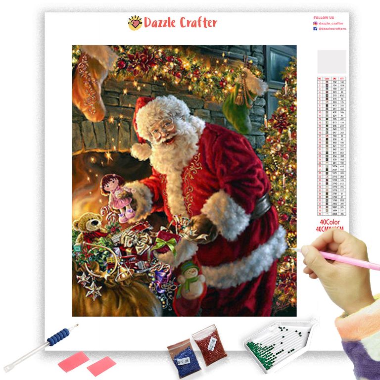 MEET ME UNDER THE MISTLETOE Diamond Painting Kit