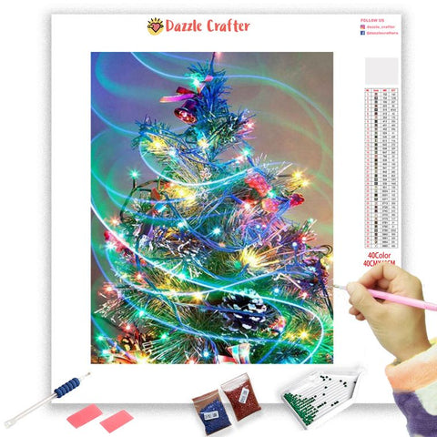 Image of MERRY AND BRIGHT Diamond Painting Kit