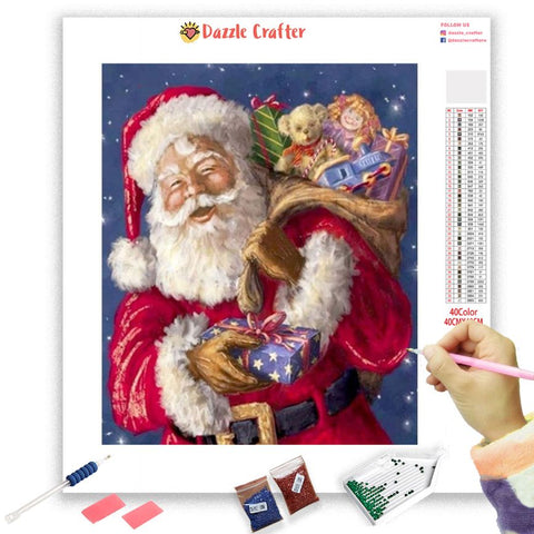Image of HO HO HO SANTA  Diamond Painting Kit