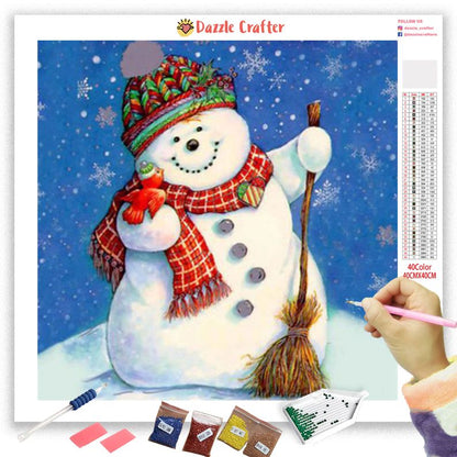 LET IT SNOW Diamond Painting Kit