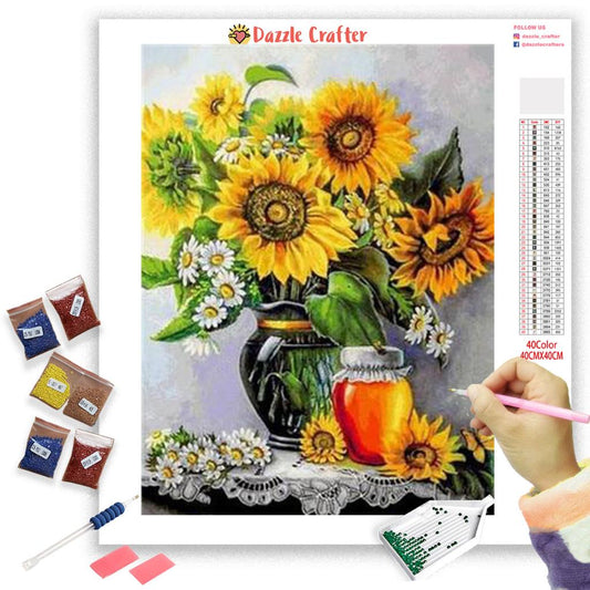 SUNFLOWER BEAUTY 2 Diamond Painting Kit